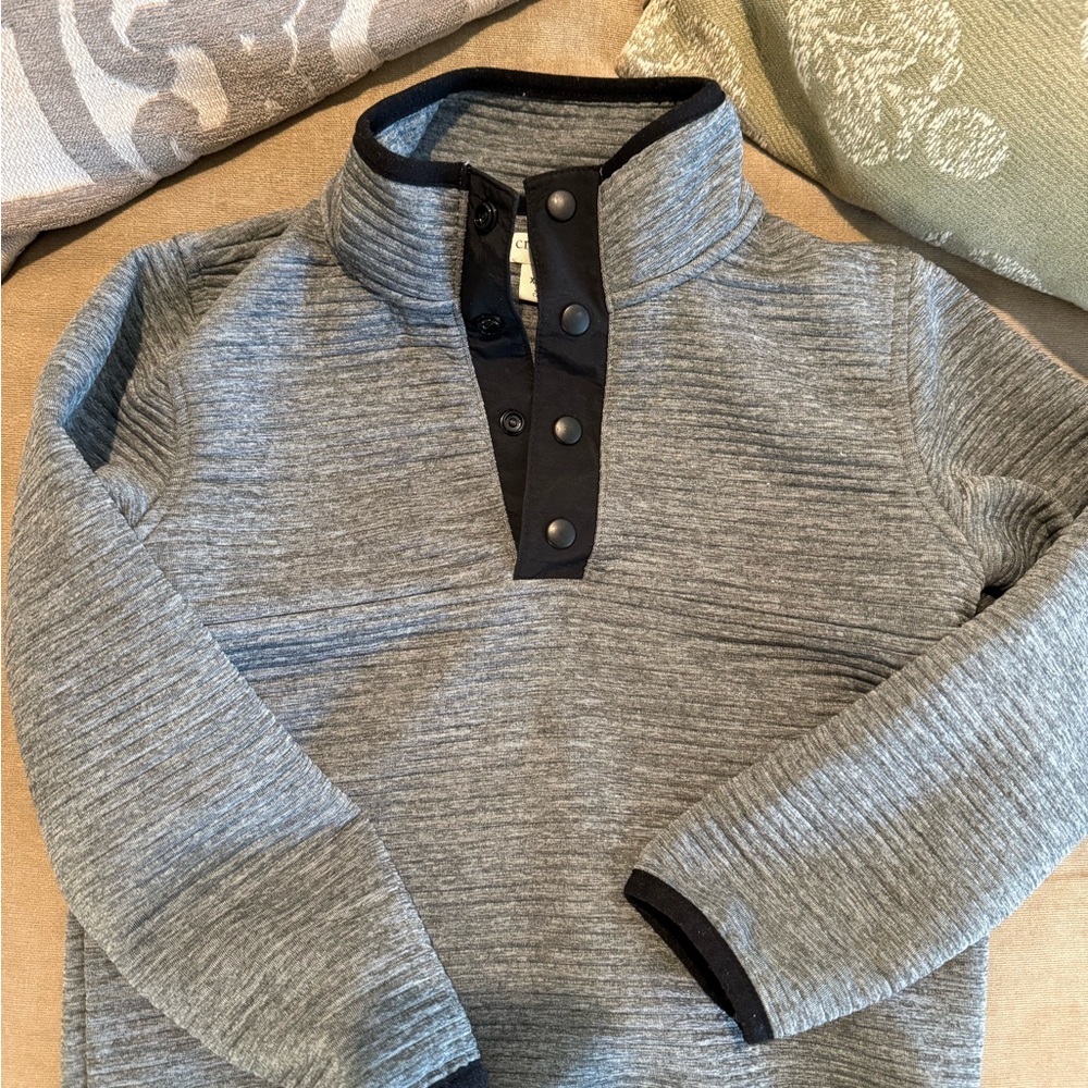 Crewcuts Gray Zip-Up Men's Sweater